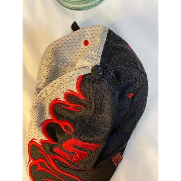 Snap on Tools 90th Anniversary Cap Black & Gray with Red Flames K-Products - Picture 9 of 10